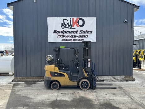 cat-2c6500-mast-forklift #6131